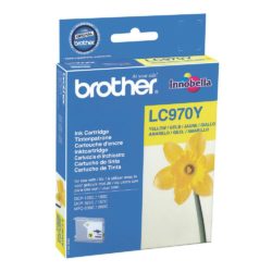 Brother LC970 Y Innobella™ Ink, Ink Cartridge, Yellow Single Pack, LC-970Y